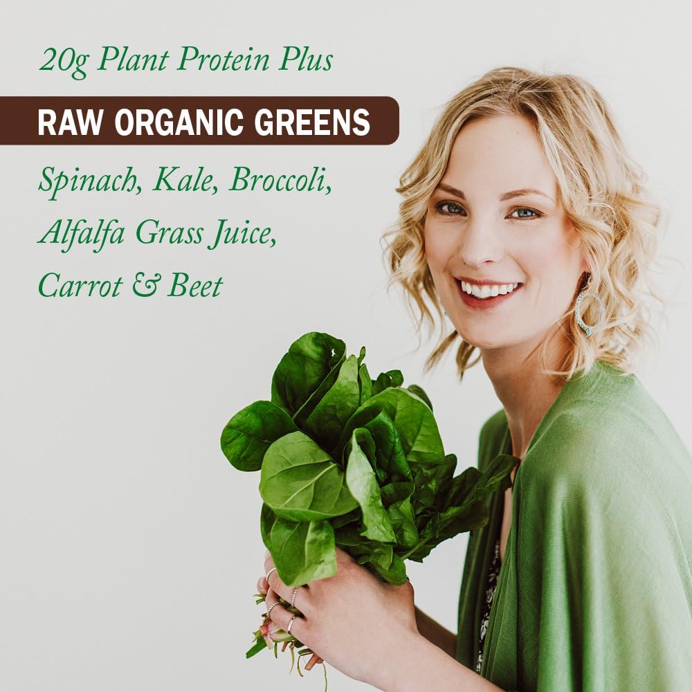 Garden of Life Raw Organic Protein & Greens, Chocolate Cacao, 1 lb 5.51 oz