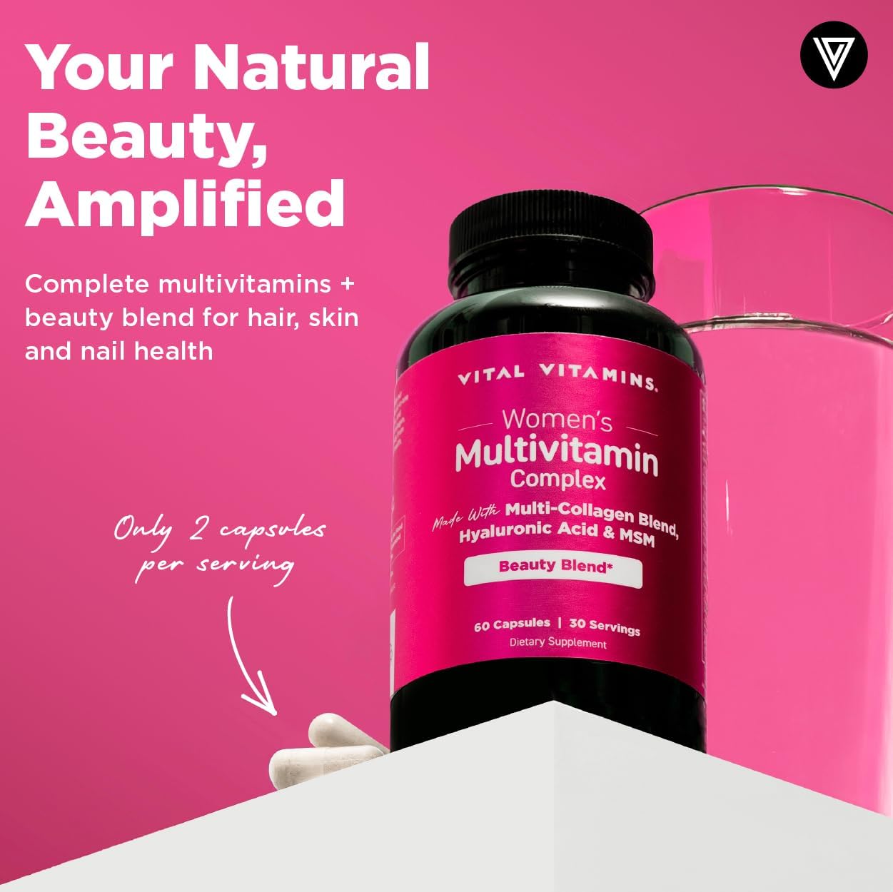 Vital Vitamins Women's Multivitamin Complex - 60 Capsules