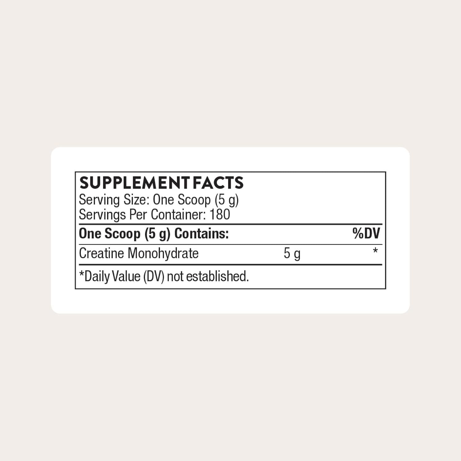THORNE Creatine - Micronized Creatine Monohydrate Powder - Support for Muscles - for Women & Men - 180 Servings