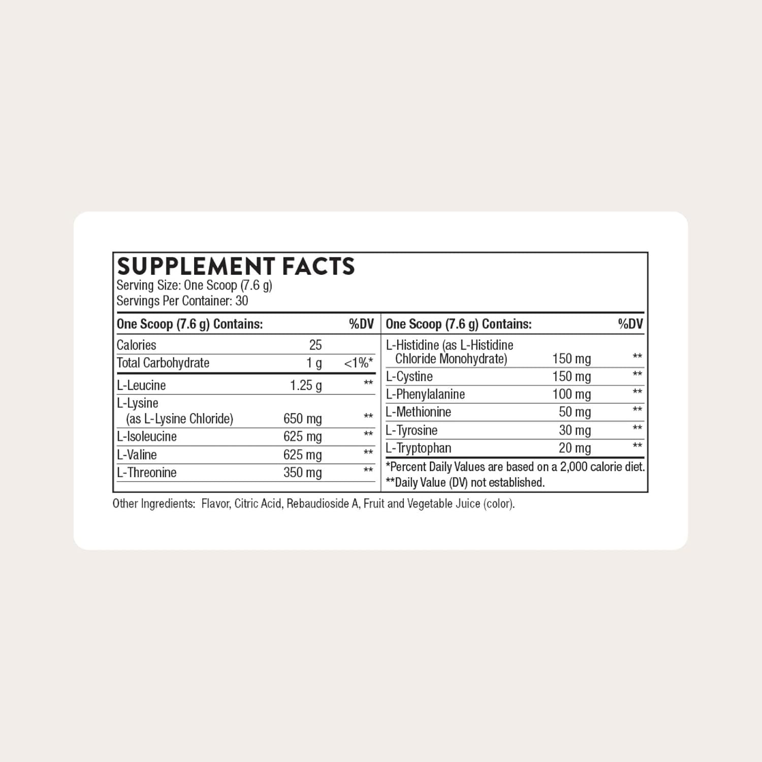 THORNE - Amino Complex - Clinically-Validated EAA and BCAA Powder-30 Servings - 8.0 Oz - Berry