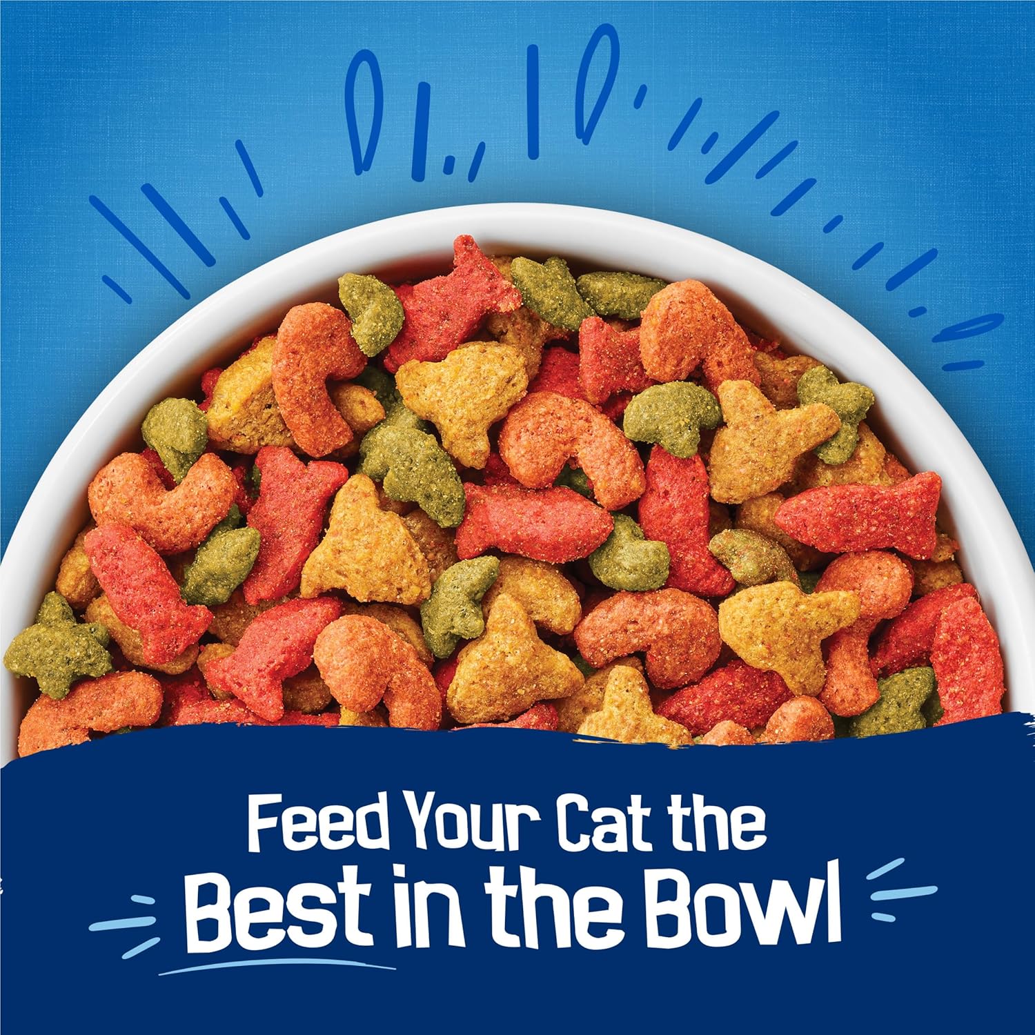 Purina Friskies Dry Cat Food Seafood  - 22 lb. Bag