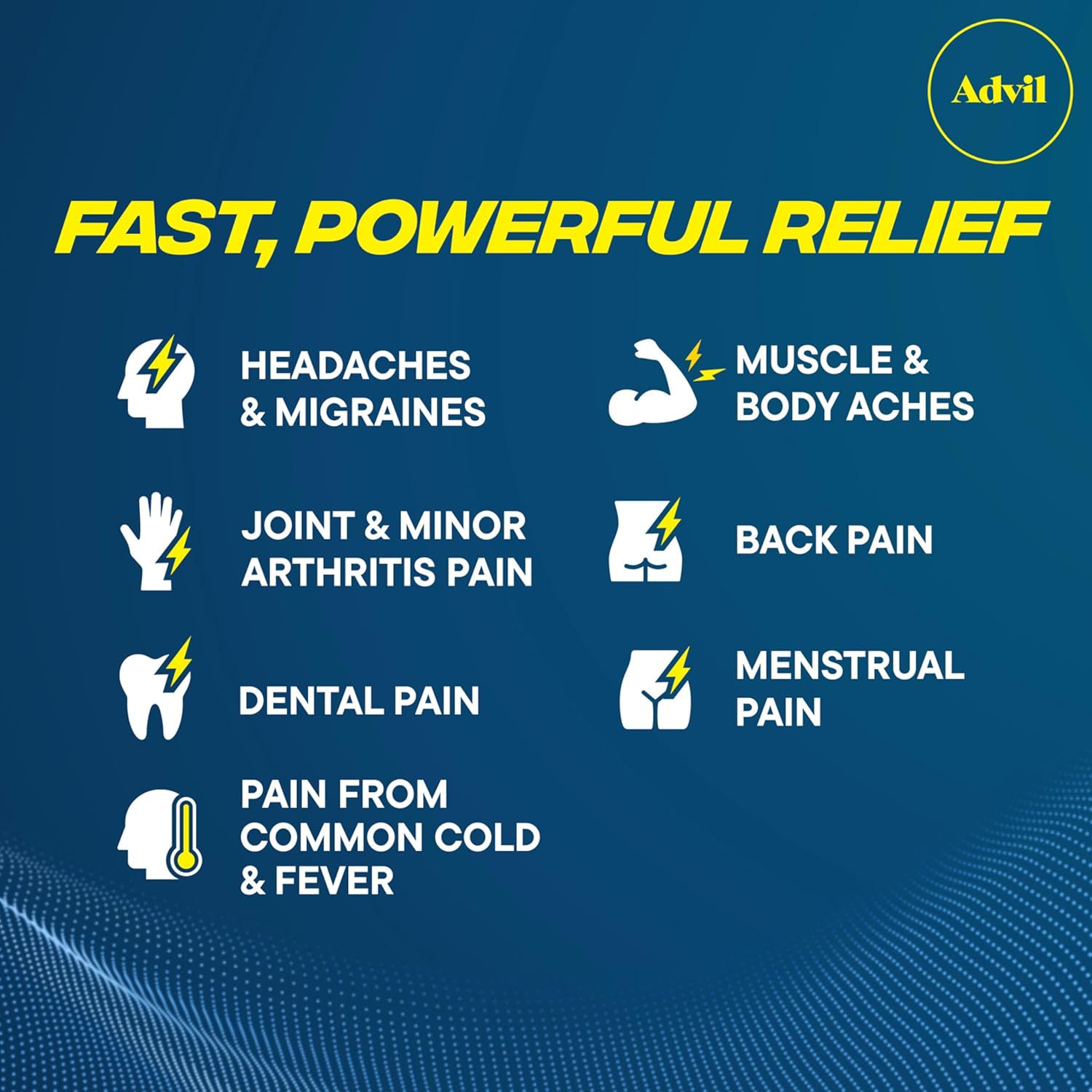 Advil Liqui-Gels Pain Reliever and Fever Reducer, Pain Medicine for Adults with Ibuprofen 200mg for Headache, Backache, 200 Capsules