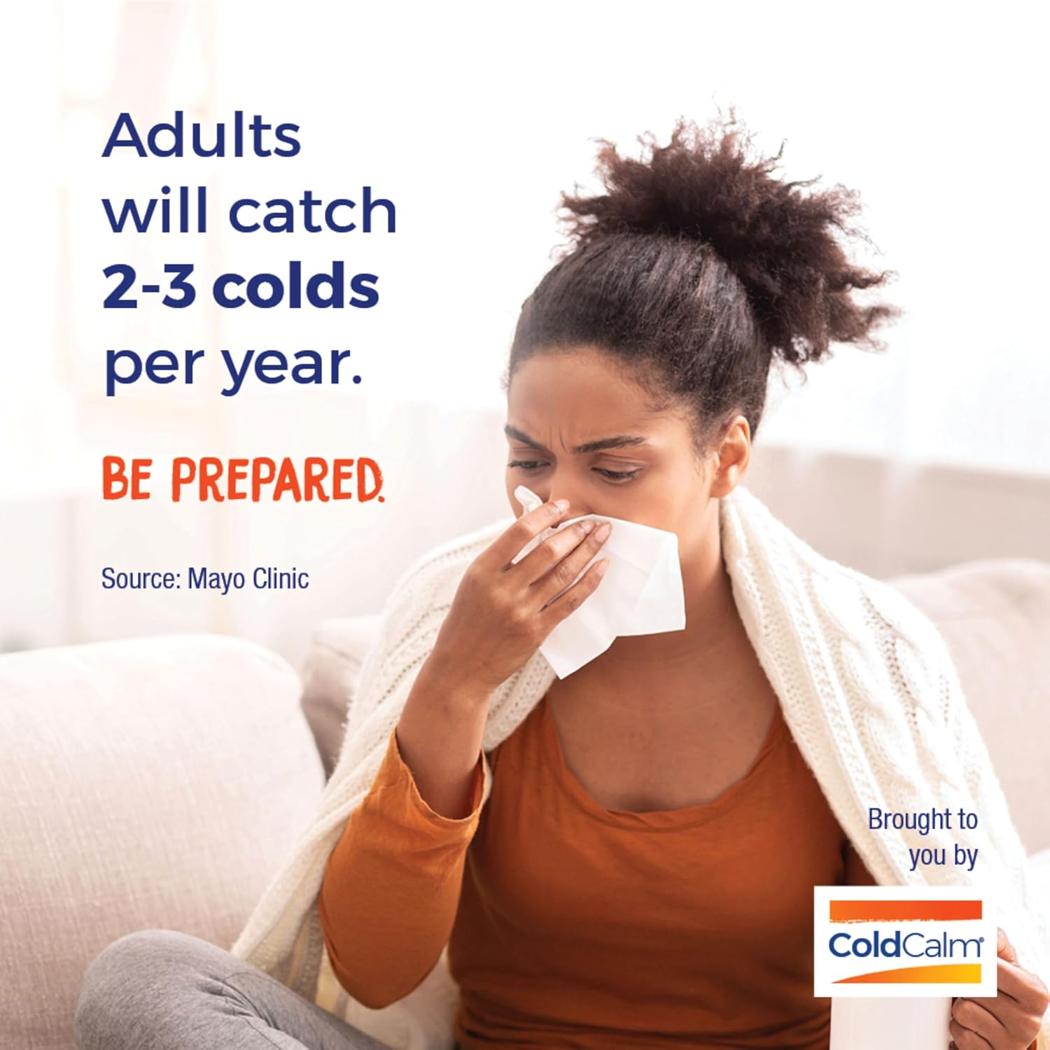 Boiron ColdCalm Tablets for Relief of Common Cold Symptoms Such as Sneezing, Runny Nose, Sore Throat - 60 Count