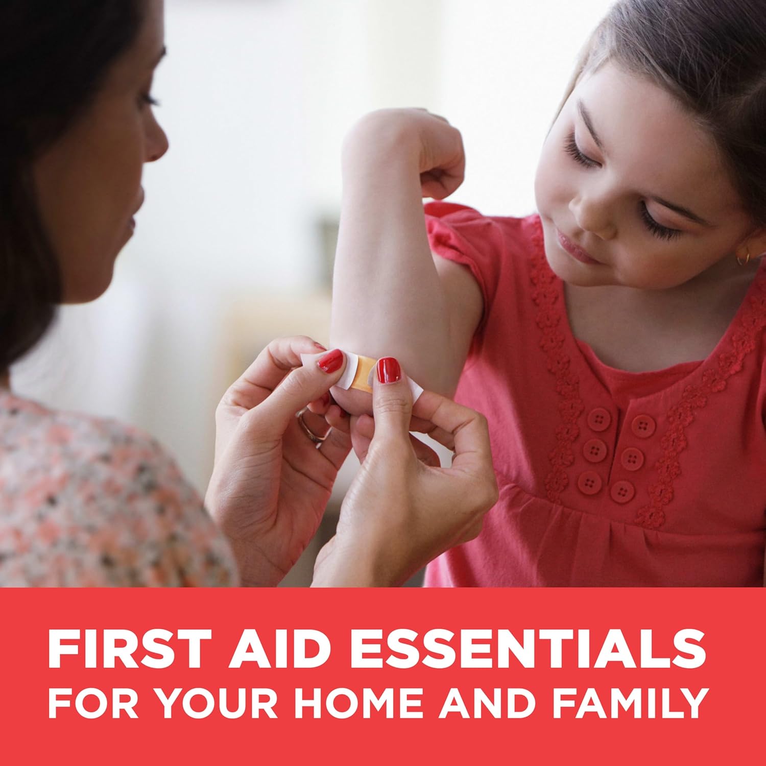 All-Purpose Portable Compact First Aid Kit for Minor Cuts, Scrapes, Sprains & Burns, Perfect for Home, 160 Piece
