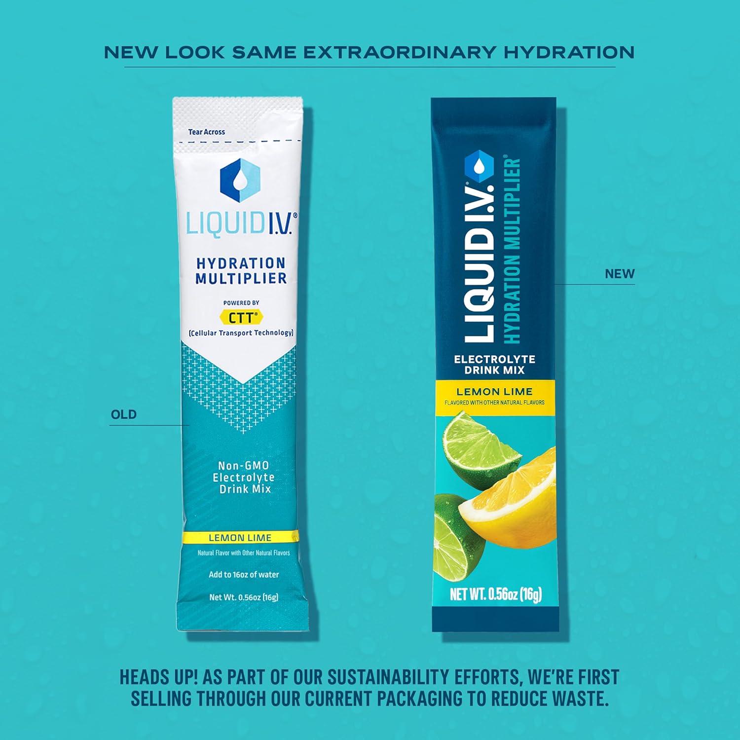 Liquid I.V.® Hydration Multiplier - Variety Pack - Lemon Lime, Passion Fruit, Strawberry, 1 Pack (16 Servings)