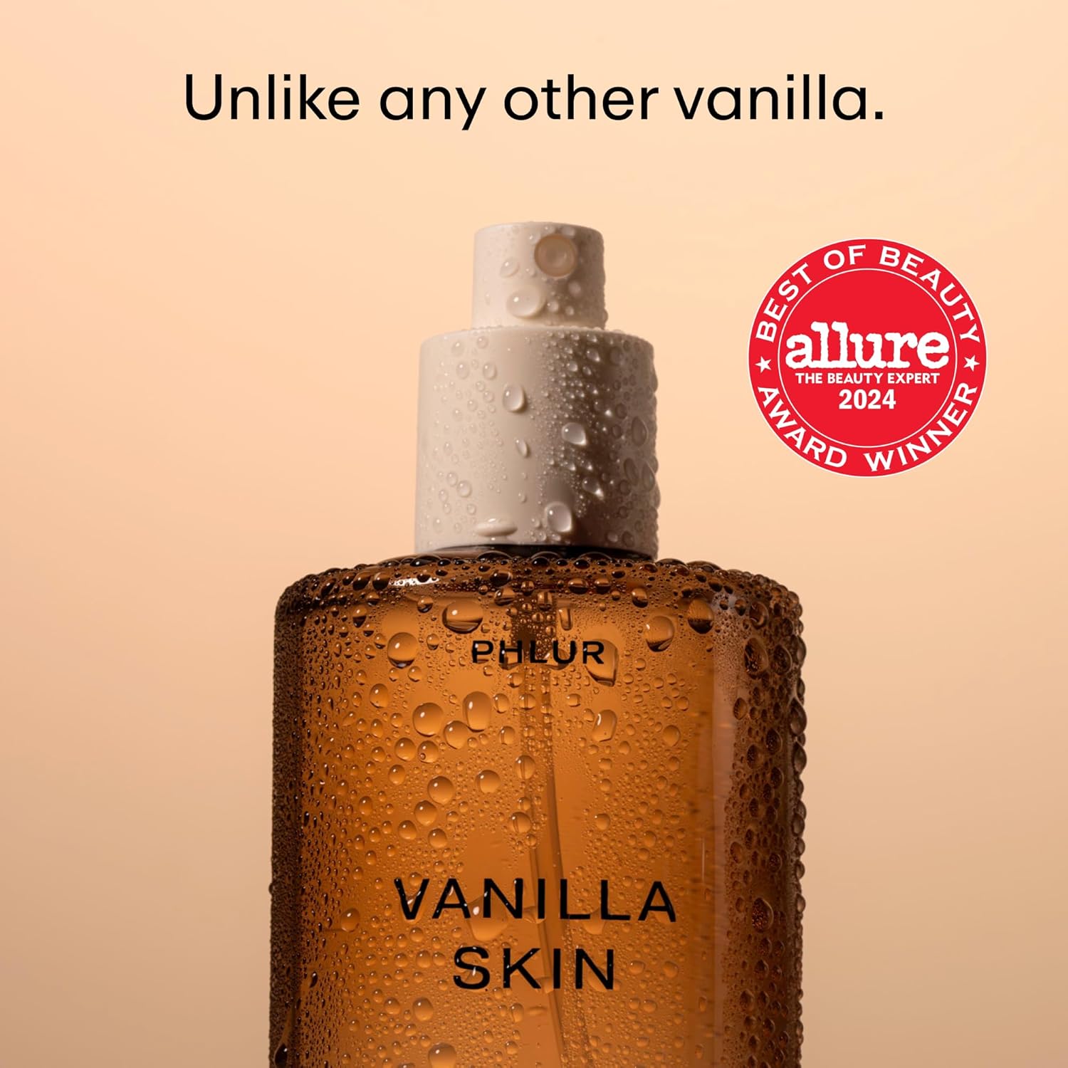 PHLUR Vanilla Skin Body Mist, 8 Fl Oz - Hair and Body Perfume for Women, Vanilla Perfume Body Spray with Pink Pepper