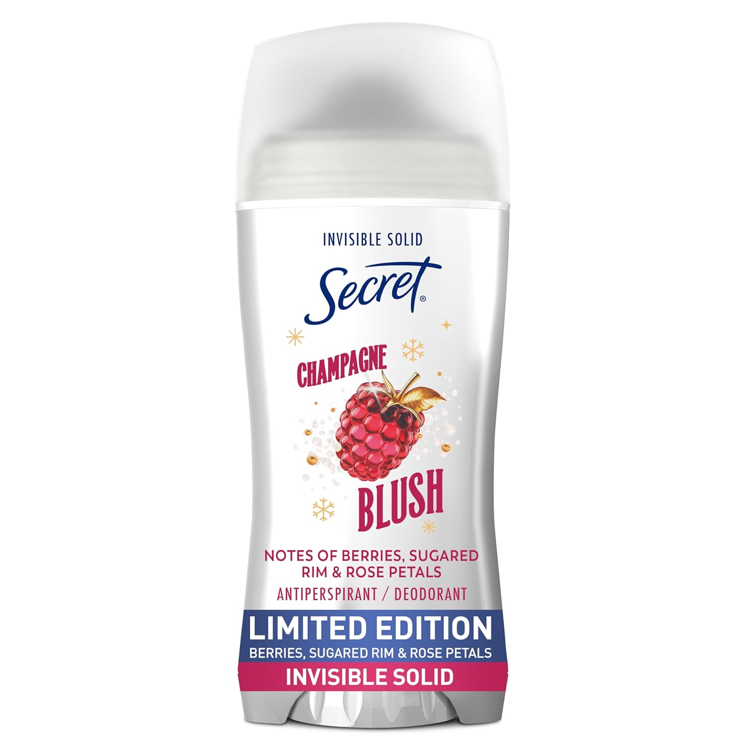 Secret Fresh Antiperspirant Deodorant for Women, 72hr Breathable Odor Protection with Pro-Hyaluronic Acid