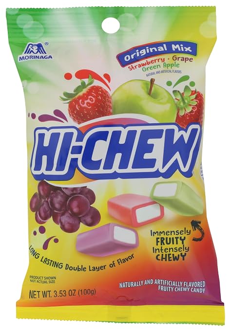 Hi-Chew Fruit Chews Regular Mix 3.53 Oz