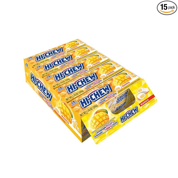 Hi-Chew Mango Sticks 15 Sticks
